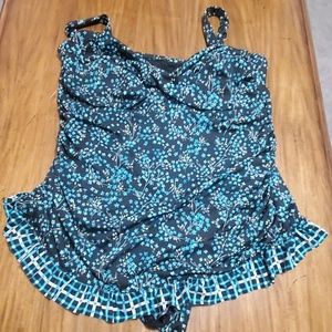 Merona 1 piece swimsuit